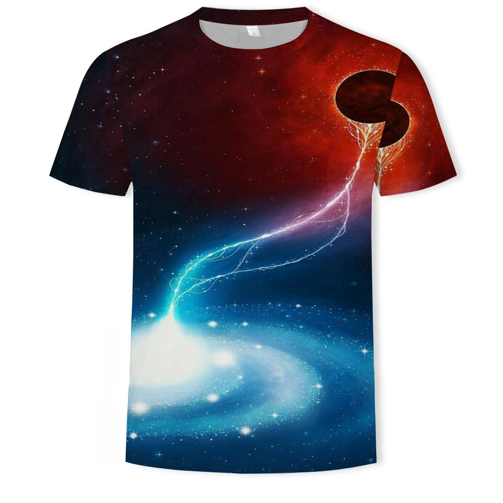 Title 18, Herren Fashion Casual T-Shirt mit Digitaldruck ...