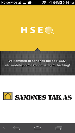 Sandnes Tak HSEQ