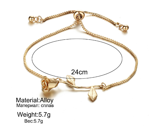 Title 1, Pulsera de pulsador de rosa