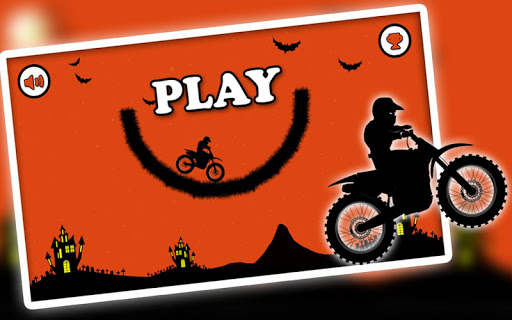 Free Moto Racer Halloween Town