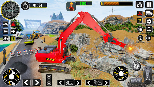 Screenshot Excavator Construction Game