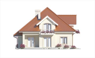 Aramis wersja A - Elewacja tylna