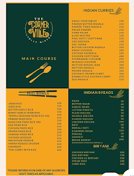 The Corner Ville menu 2