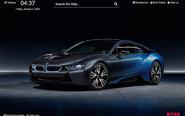 BMW i8 Wallpapers BMW i8 New Tab HD