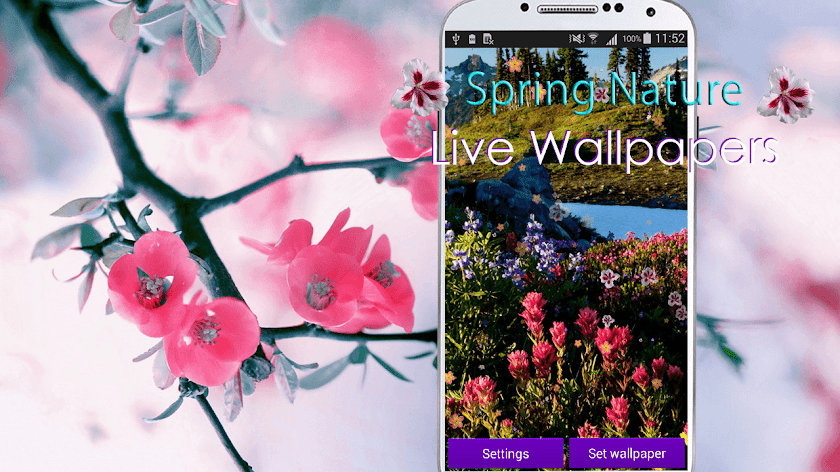 Spring Nature Live Wallpapers Screen 3