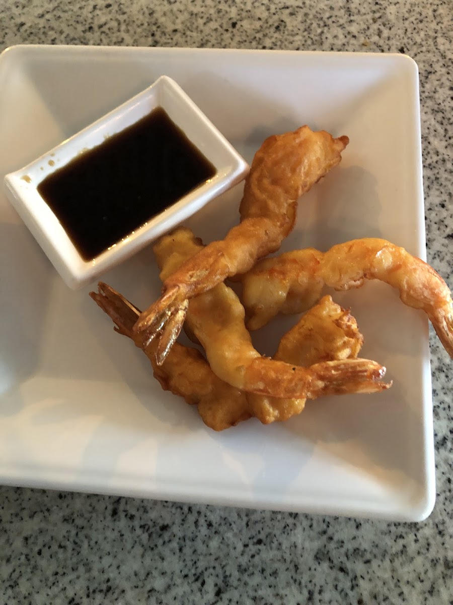 Gf tempura shrimp