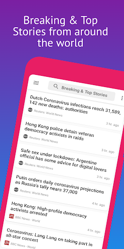 Screenshot World News: Breaking News App