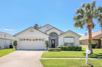 Orlando rental villa, close to Disney, secluded south-facing pool and spa, games room