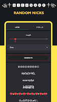 Nickname Generator: Name Style Screenshot