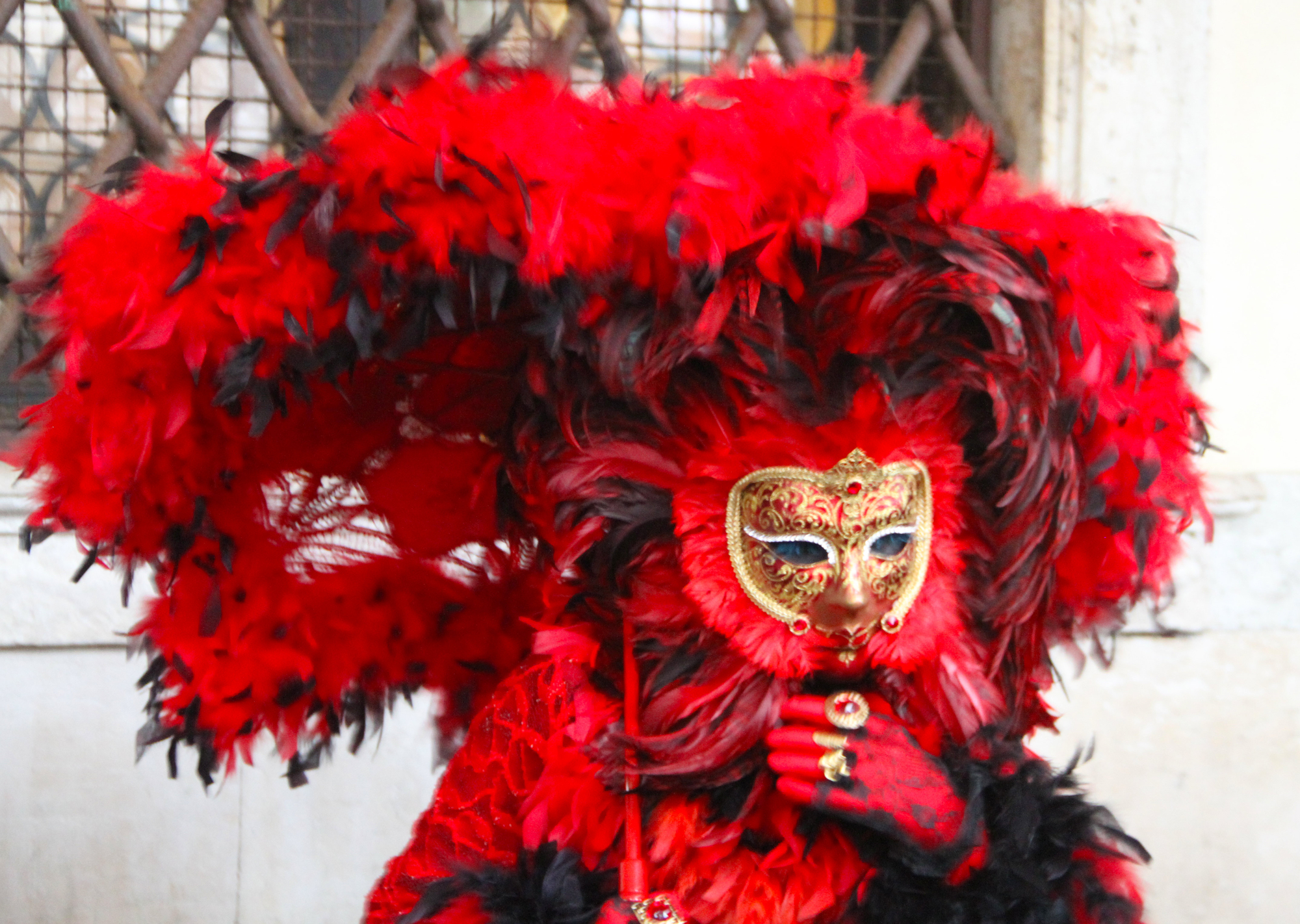 rosso in maschera di G.Papagno