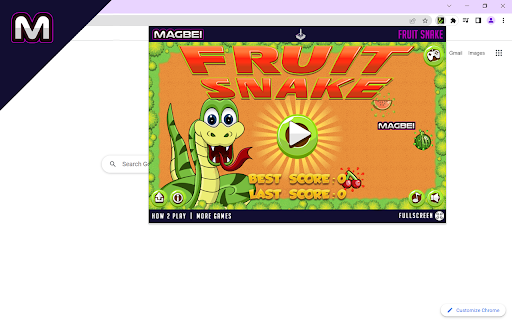 Hra Fruit Snake – beží offline