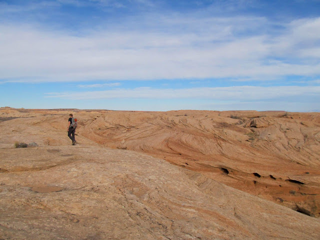 Slickrock walking