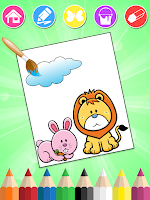 Coloring Games: Color Animals Screenshot