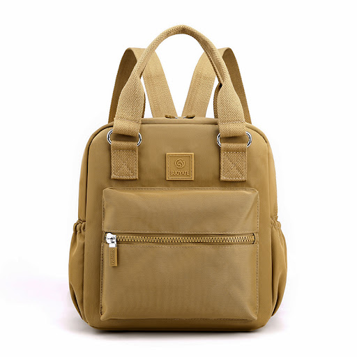 Title 4, Solid Color Backpack Female New Fashion Stylish...