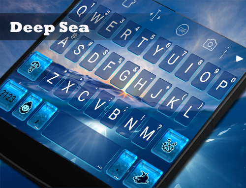 Deep Sea Sunset Emoji Keyboard