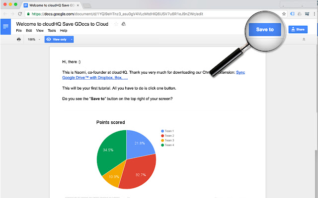 Save Google Docs & Sheets to other clouds ... chrome extension