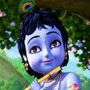 Animated Lord Krishna - Mahabharatham Chrome extension download