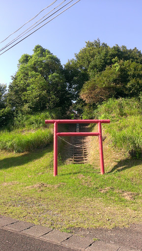 笠紙神社 鳥居 (階段入口)