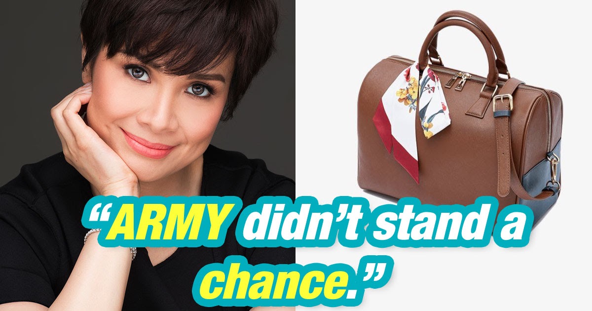 Lea Salonga joins fans in dismay over sold-out bag designed by BTS' V