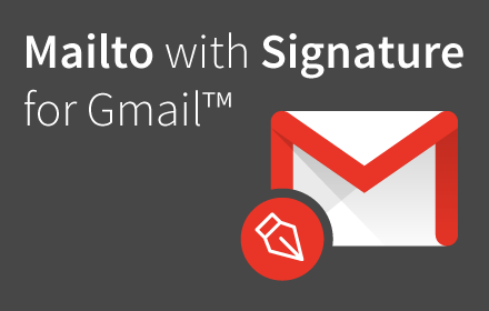 Mailto with signature for Gmail Preview image 0