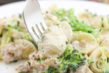 Broccoli and Sausage with Pasta
