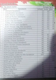 Naitik Western Chaat menu 3