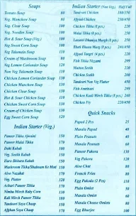 Your's Bar & Restaurant menu 3