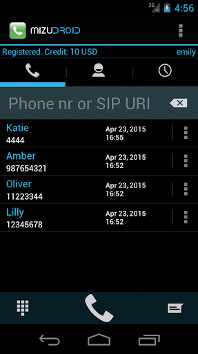 MizuDroid SIP VOIP Softphone