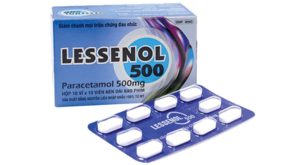 Lessenol - Thuốc giảm đau, hạ sốt 1