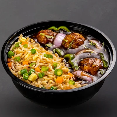 Veg Manchurian Bowl