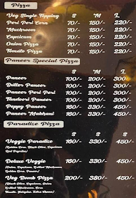 Pizzas The Marvel Cafe menu 6