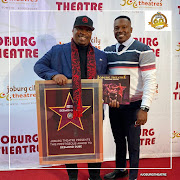 Actor and comedian Desmond Dube at Joburg Theatre.