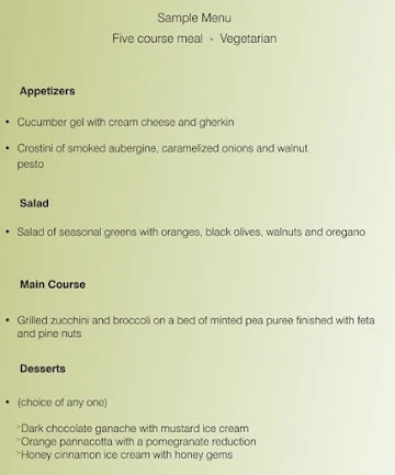 Grasshopper menu 