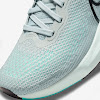 zoom x invincible run flyknit gray fog / dynamic turquoise / hyper pink / black