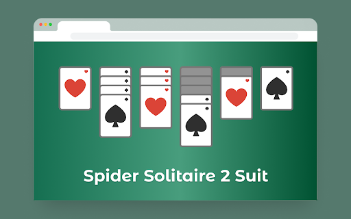 Spider Solitaire 2 Suit