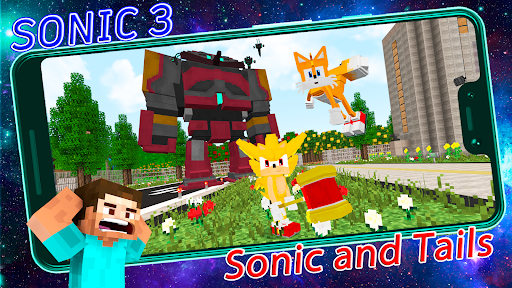 Screenshot Sonic The Hedgehog 3 Minecraft