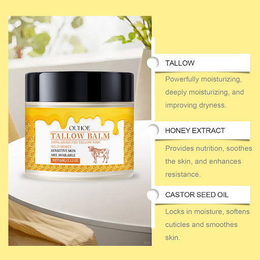 Title 7, Anti-Wrinkle Facial Moisturizer with Tallow Red...