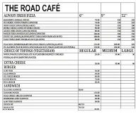 The Road Cafe menu 6