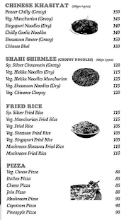 Silver Family Restaurant menu 7