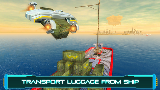 Tourist Futuristic Flying Car (Unlocked)