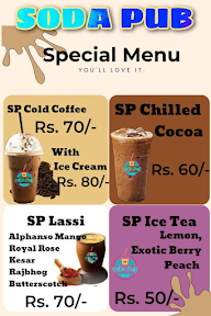 Soda Pub Ajmer menu 2