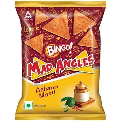Bingo Mad Angles Achaari Masti Chips - 90 gm
