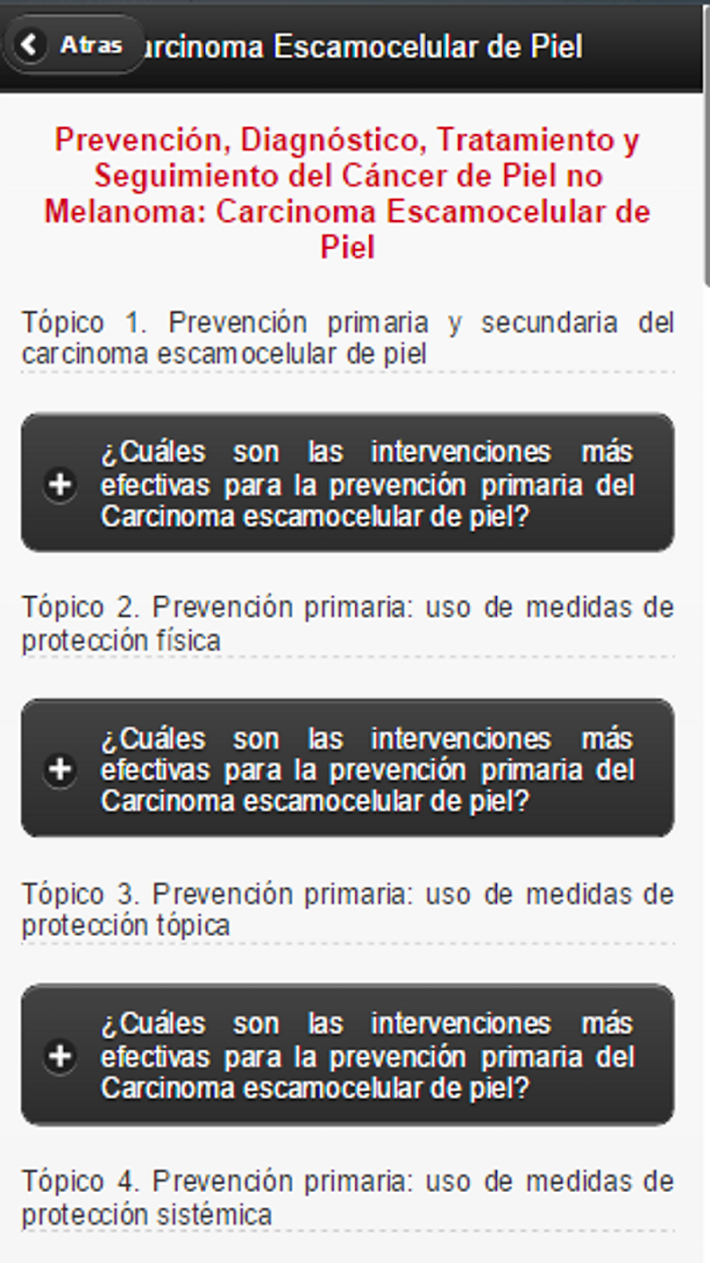 Скриншот GPC -Guias de Practica Clinica
