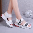 Giày Sandal nữ quai dán cá tính, năng động -  SD69
