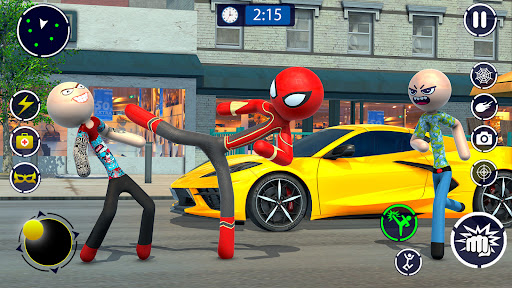 Screenshot Spider Stickman Rope Hero Game