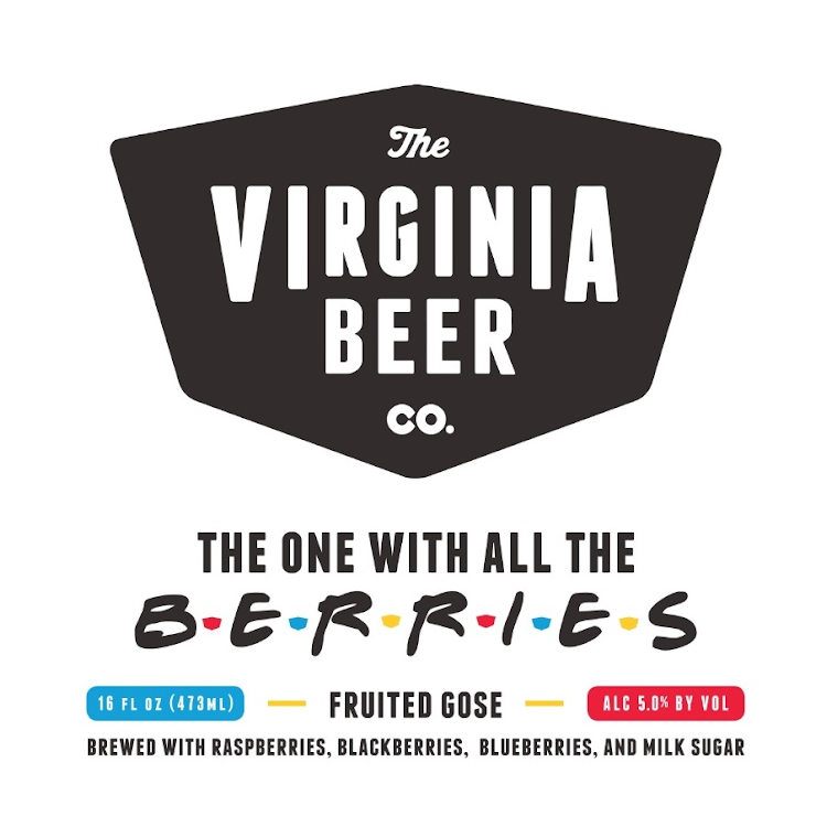 Logo of Virginia Beer Co. The One With All The Berries