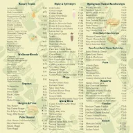 Urban Juice Cafe menu 1