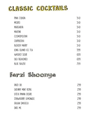 Farzi Cafe menu 4