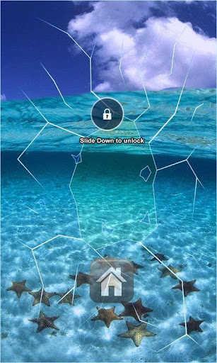 Underwater Starfish Lock Scree