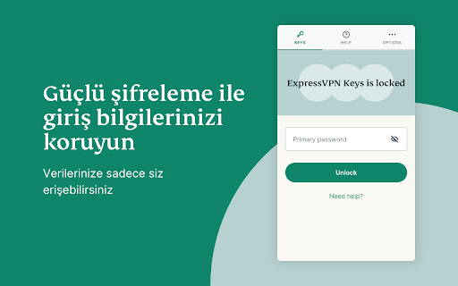 ExpressVPN Keys: Şifre Yöneticisi